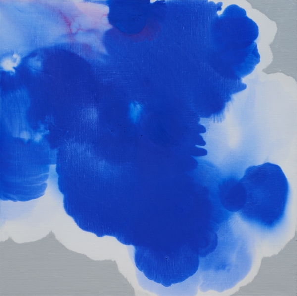 김미경 Symphony of the Spirit Pigment and Oil on Canvas 130x130cm 2021