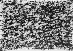 「무제」, 종이에 먹, 갤러리 테사 헤롤드, 72×102cm, 1974