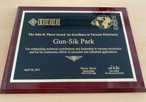 - 서울대 박건식 명예교수 IEEE EDS John R. Pierce Award 수상 -