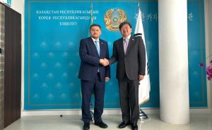 이남식 재능대 총장, 카자흐스탄 과학고등교육부 장관 만나 협력방안 논의