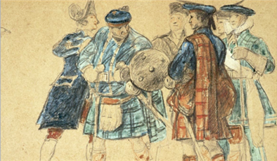 스코틀랜드의 노동자들이 착용했던 모자 (The Scots Blue Bonnet) - 도처에 있는 스코틀랜드인을 상징