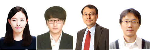 왼쪽부터) 김진주 박사과정, 이준철 박사과정, 전상용 교수, 최명철 교수