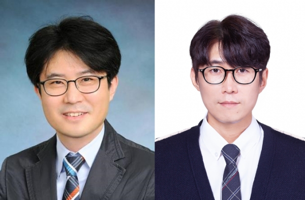 (왼쪽부터)숭실대학교 박경원 교수, 김지웅 교수