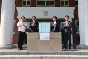 계명대 최재백 학생, 학교에 마스크 1만장 기부