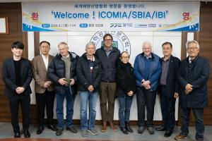 국제해양산업협회(ICOMIA) 관계자 인하공전 내교