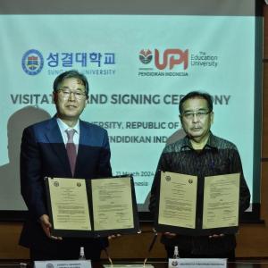 성결대, 인도네시아 UPI대학과 교육경쟁력 업무협약 체결해
